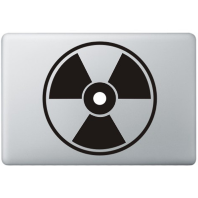 Nukleare Gefahr Macbook Aufkleber